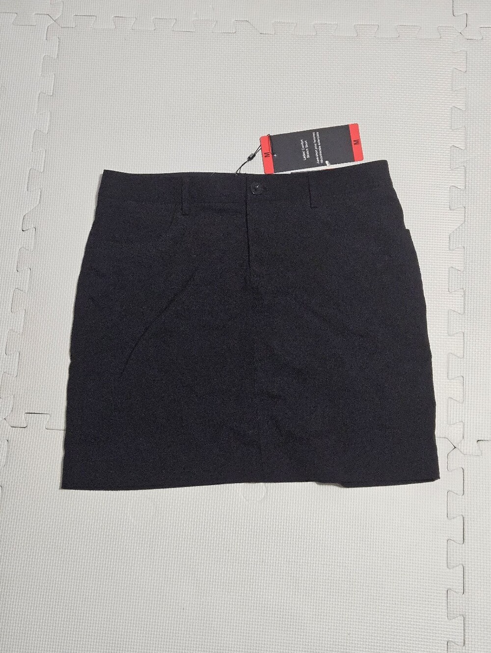 Mario Serrani Black Mini Skort